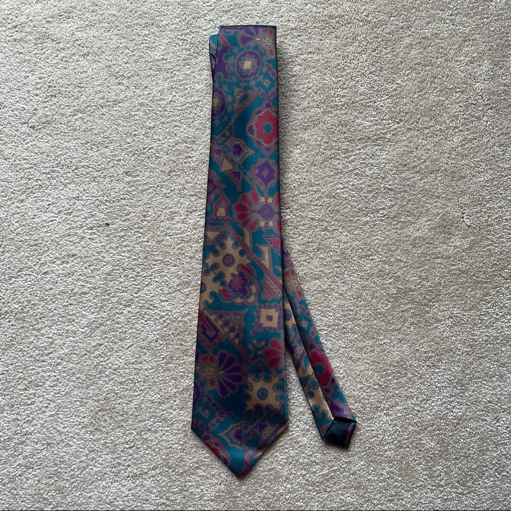Vintage Concerto funky patterned tie